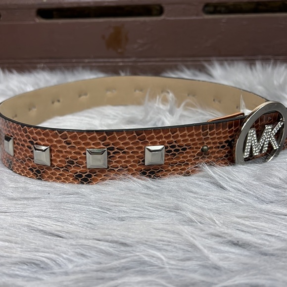 Michael Michael Kors women's belt with studs Size S - Picture 3 of 12